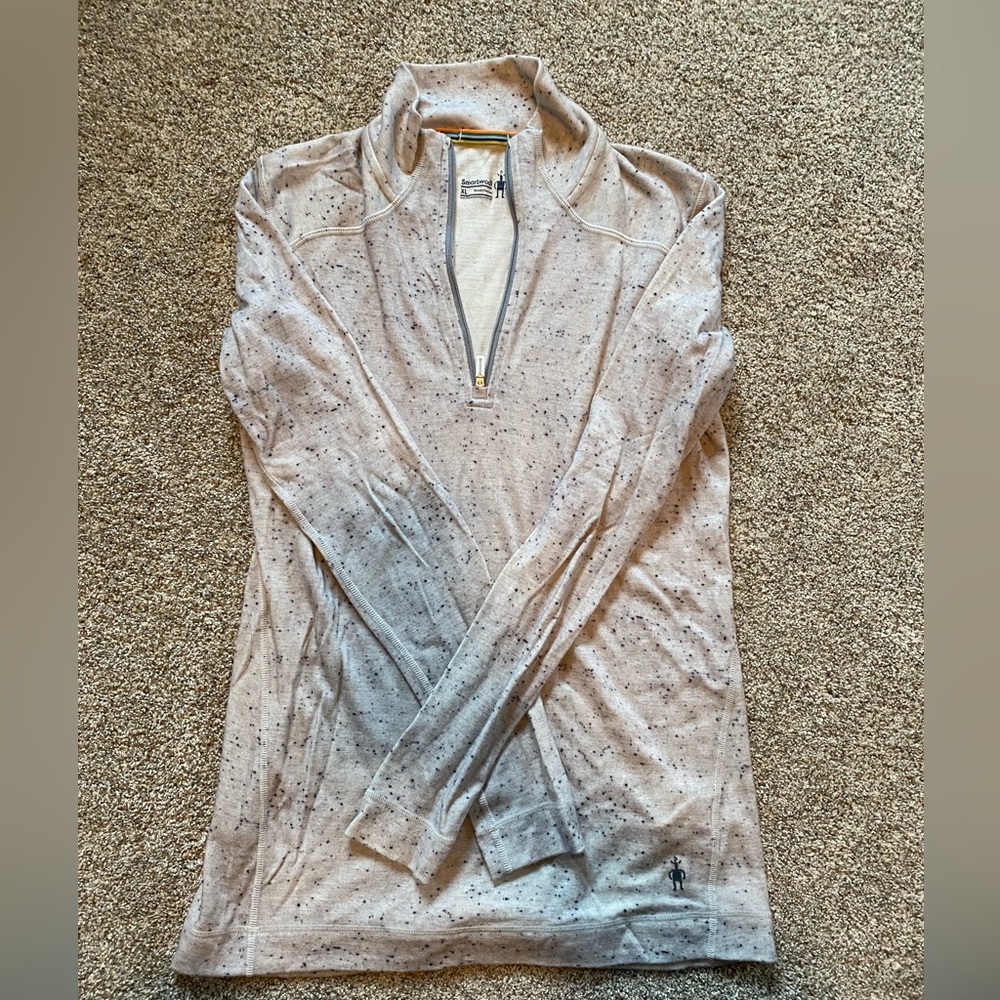 Smartwool women’s quarter zip base layer